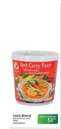 Tamda Foods Cook Brand Kari pasta červená nabídka