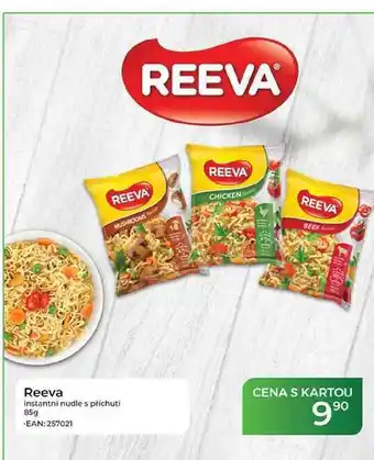 Tamda Foods Reeva instantni nudle s příchuti nabídka