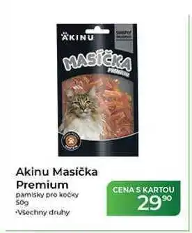 Tamda Foods Akinu Masička Premium pamlsky pro kočky nabídka