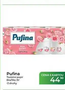 Tamda Foods Pufina Toaletni papir 8ks/9ks 3V nabídka