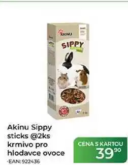 Tamda Foods KAkinu Sippy sticks @2ks krmivo pro hlodavce ovoce nabídka