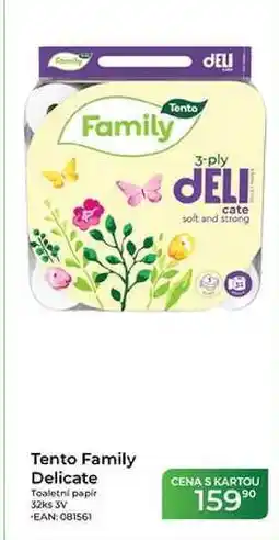 Tamda Foods Tento Family Delicate Toaletni papir 32ks nabídka