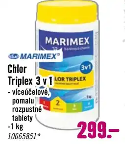Hornbach MARIMEX Chlor Triplex 3 v 1 nabídka