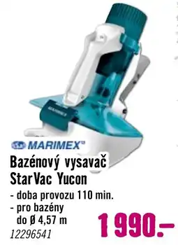 Hornbach MARIMEX Bazénový vysavač Star Vac Yucon nabídka