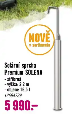 Hornbach Solární sprcha Premium SOLENA nabídka