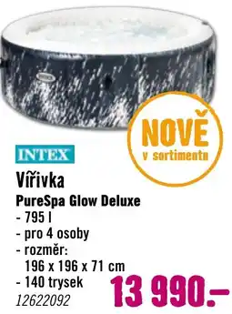 Hornbach INTEX Vířivka PureSpa Glow Deluxe nabídka
