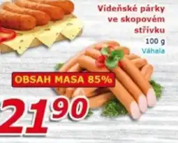 ESO MARKET Vídeňské párky ve skopovém střívku nabídka