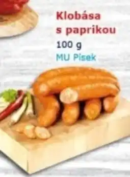 ESO MARKET Klobása s paprikou nabídka