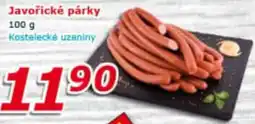 ESO MARKET Javořické párky nabídka