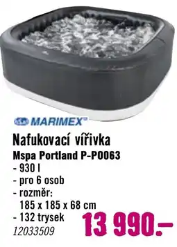 Hornbach MARIMEX Nafukovací vířivka Mspa Portland P-P0063 nabídka