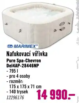 Hornbach MARIMEX Nafukovací vířivka Pure Spa-Chevron Del4AP-28446NP nabídka