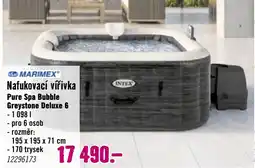 Hornbach MARIMEX Nafukovací vířivka Pure Spa Bubble Greystone Deluxe 6 nabídka
