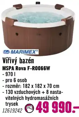 Hornbach Vířivý bazén MSPA Rova F-R0066W nabídka