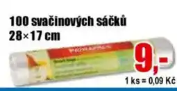 EVA 100 Svačinových sáčků nabídka