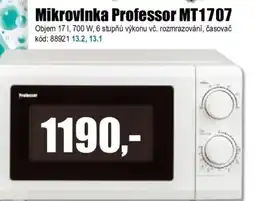 EVA Mikrovlnka Professor MT1707 nabídka