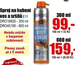 EVA Sprej na hubení vos a sršňů nabídka