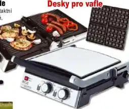 EVA Kontaktní gril ECG KG 2033 Duo Grill & Waffle nabídka