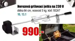 EVA Nerezová grilovací jehla na 230 V nabídka