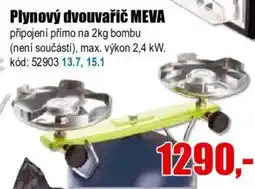 EVA Plynový dvouvařič MEVA nabídka