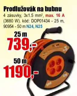 EVA Prodlužovák na bubnu nabídka