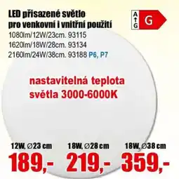 EVA LED přisazené světlo pro venkovní i vnitřní použití nabídka