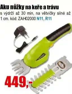 EVA Aku nůžky na keře a trávu nabídka