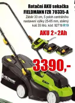 EVA Rotační AKU sekačka FIELDMANN FZR 70335-A nabídka