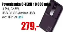 EVA Powerbanka C-TECH 10 000 mAh nabídka