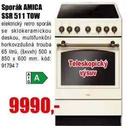 EVA Sporák AMICA SSR 511 TOW nabídka