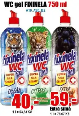 EVA WC gel FIXINELA nabídka