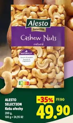 Lidl ALESTO SELECTION Kešu ořechy nabídka
