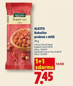 Lidl ALESTO Kukuřice pražená s chilli nabídka