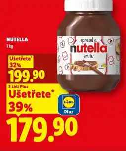 Lidl NUTELLA nabídka