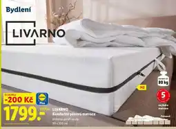 Lidl LIVARNO Komfortní pěnová matrace nabídka