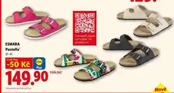 Lidl Esmara PANTOFLE nabídka