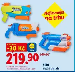 Lidl NERF Vodní pistole nabídka