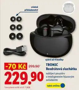 Lidl TRONIC Bezdrátová sluchátka nabídka