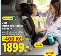 Lidl JOIE Dětská autosedačka i-Trillo FX nabídka
