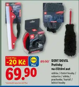 Lidl DIRT DEVIL Potřeby na čištění aut nabídka