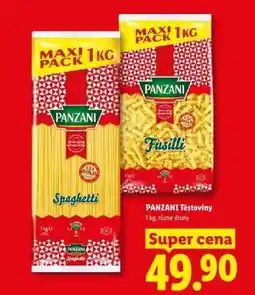 Lidl Panzani Těstoviny nabídka