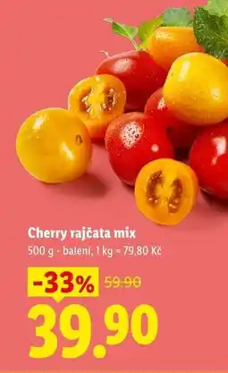 Lidl Cherry rajčata mix nabídka