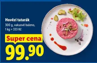 Lidl HOVĚZÍ TATARÁK nabídka