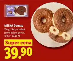 Lidl MILKA Donuty nabídka