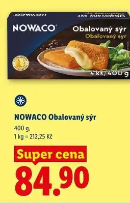 Lidl NOWACO Obalovaný sýr nabídka