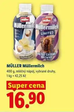 Lidl MÜLLER Müllermilch nabídka