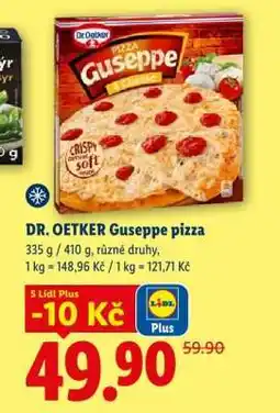 Lidl Dr. Oetker Guseppe Pizza nabídka