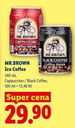 Lidl MR.BROWN Ice Coffee nabídka
