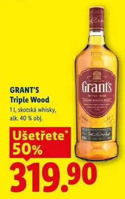 Lidl Grant‘s Triple Wood nabídka