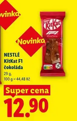 Lidl NESTLÉ KitKat F1 čokoláda nabídka