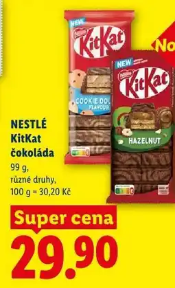 Lidl NESTLÉ KitKat čokoláda nabídka